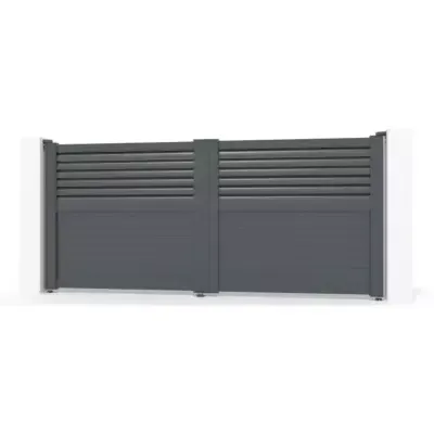 Portail battant Nord – Blanc