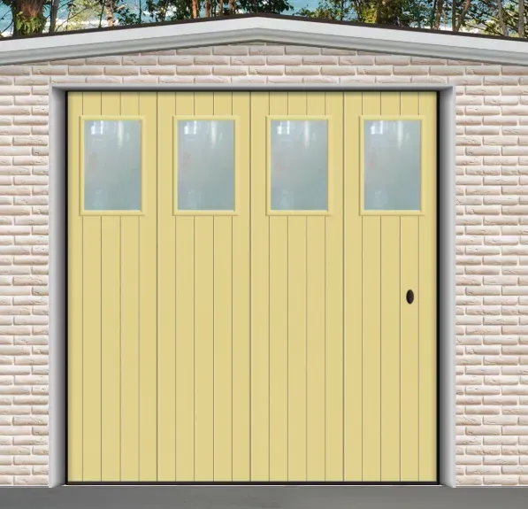 porte coulissant avec hublot