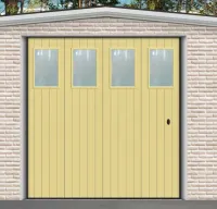 porte coulissant avec hublot