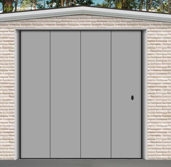 porte coulissant lisse 9006