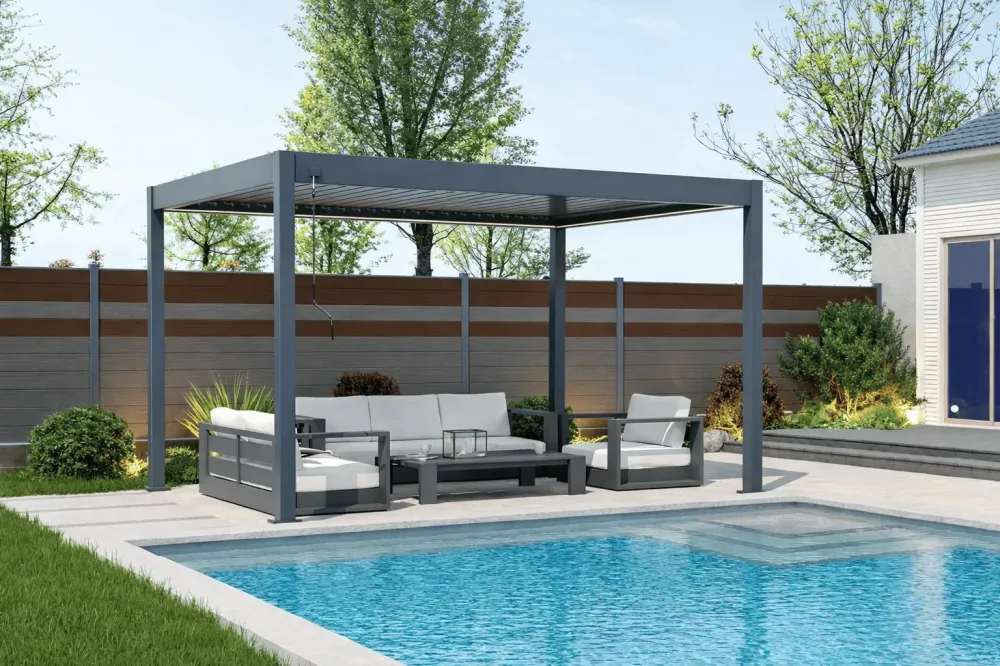 Pergola bioclimatique Manuel aluminium