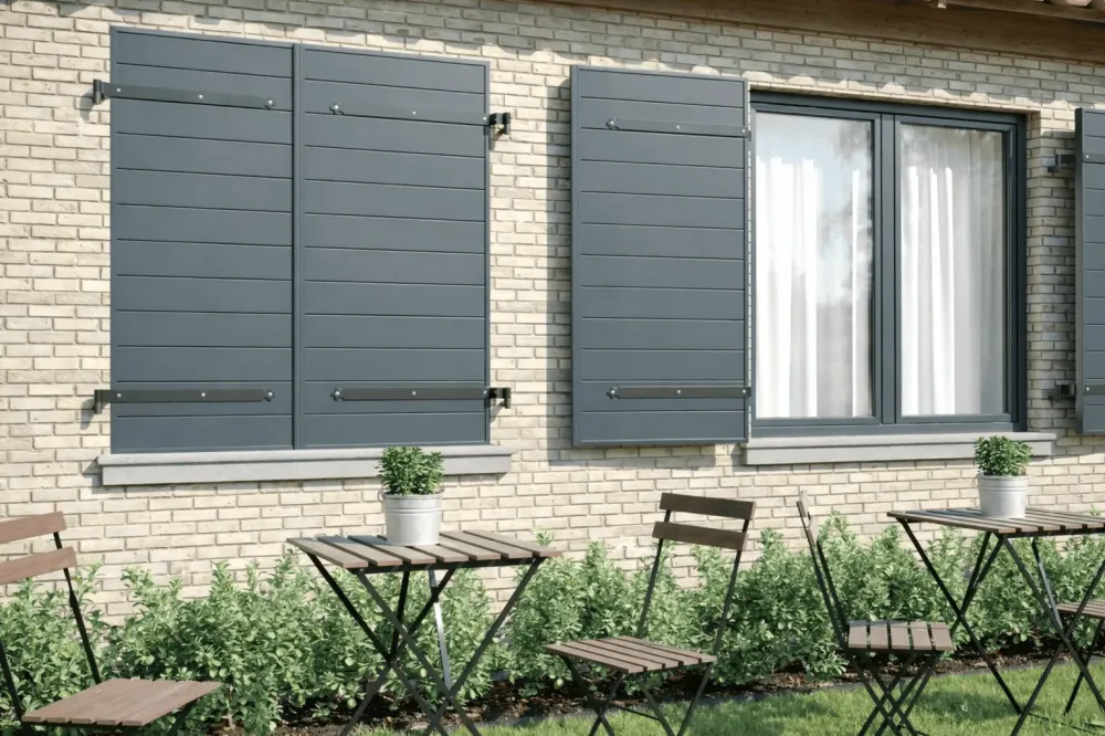 VOLET BATTANT ALUMINIUM